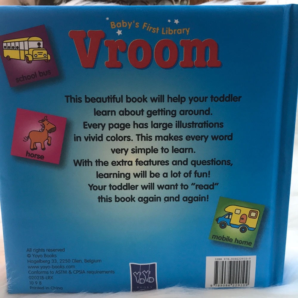 Baby’s First Library Vroom - Picture 3 of 4
